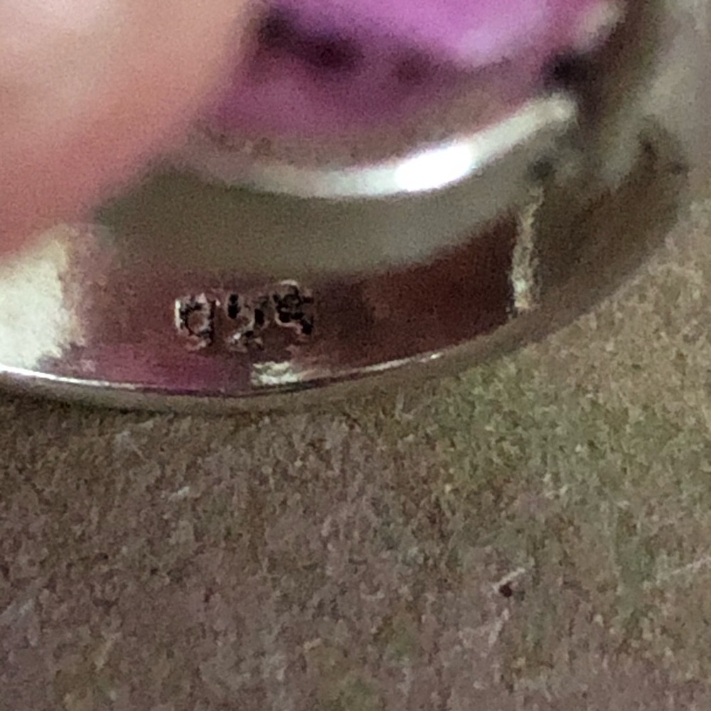 Pink Geode Ring - Picture 5 of 6